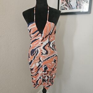 Sexy Princess Polly Mesh Halter Dress